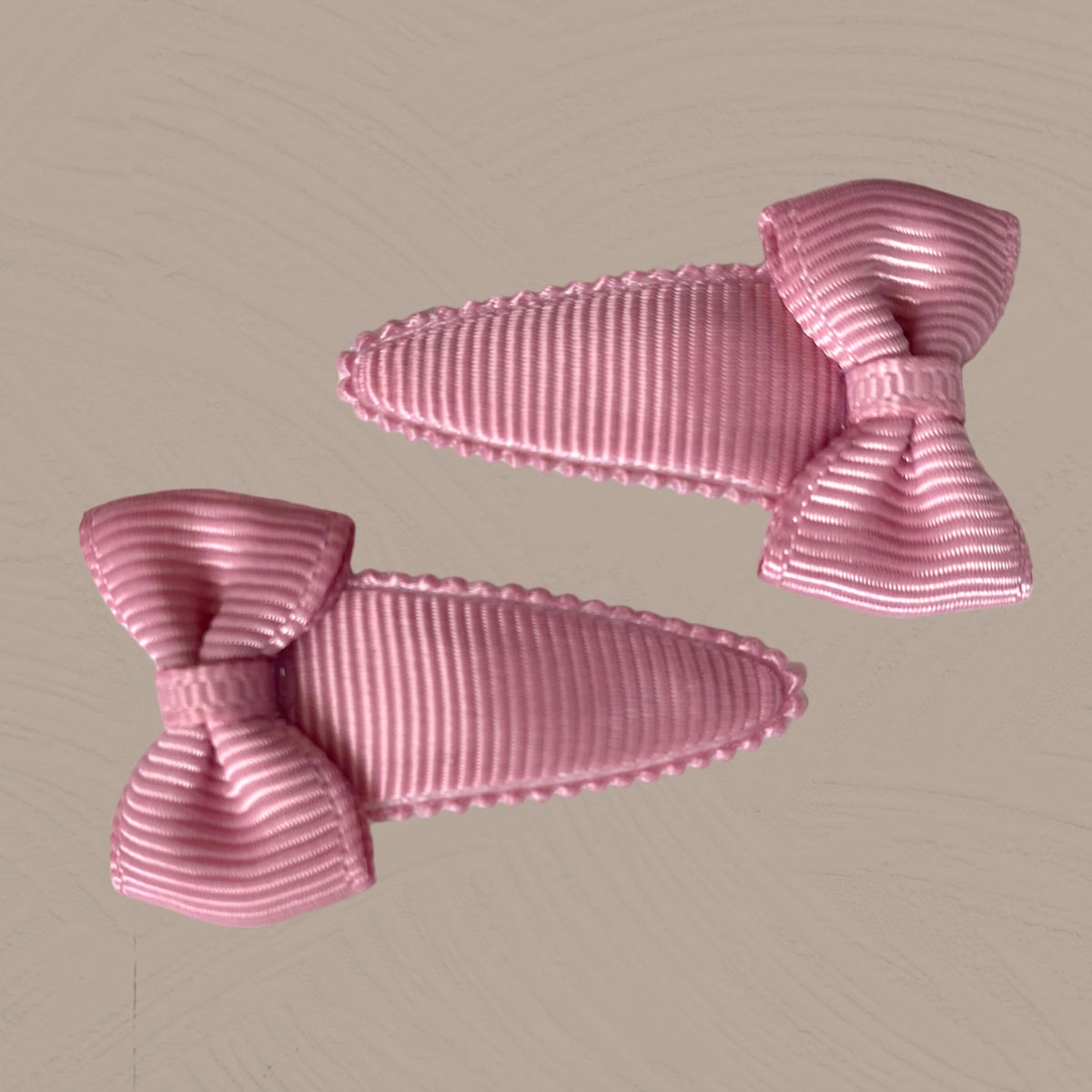 Baby-Haarspangen 2er Set rosa