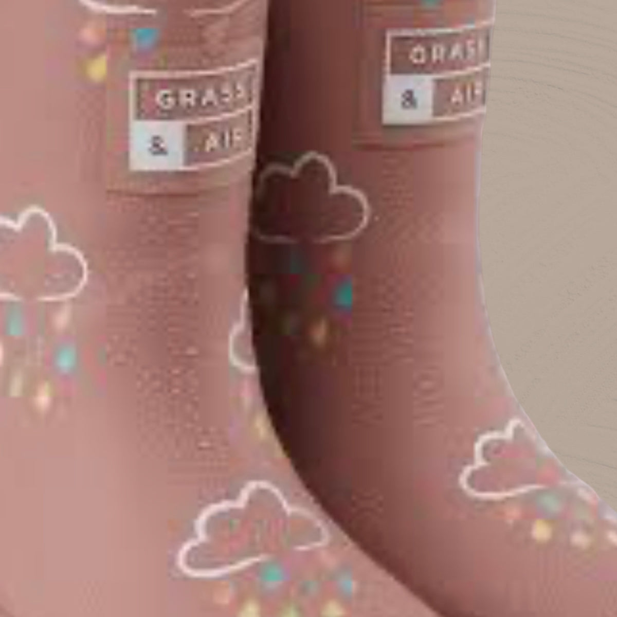 Gummstiefel mit Farbwechsel